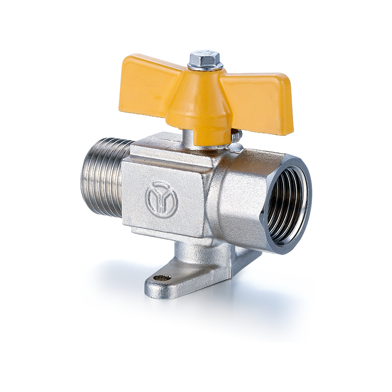 YH-211 Brass Ball Valve na may Base（F/M）