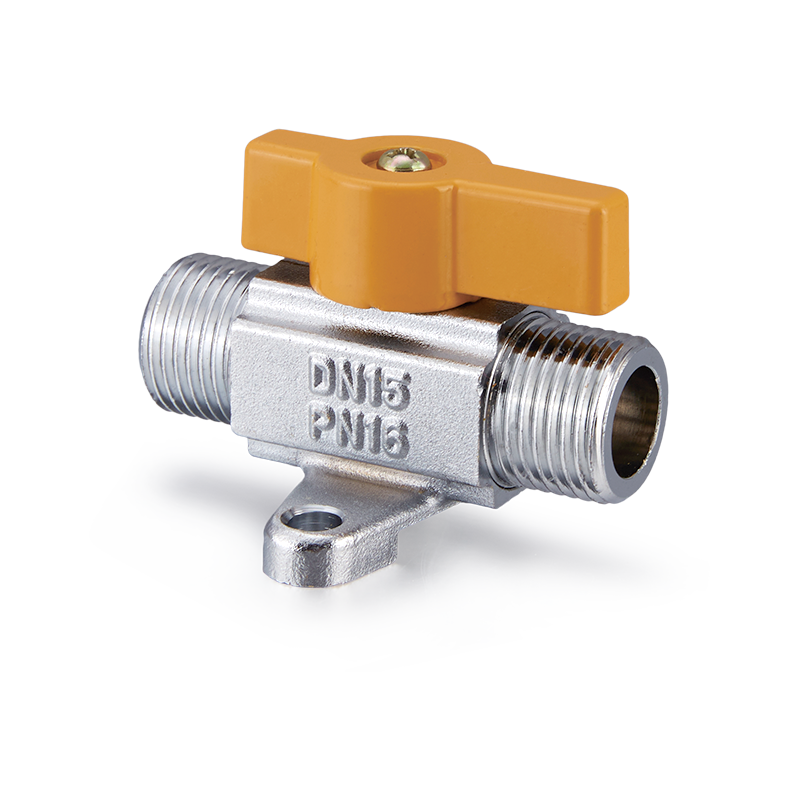 YH-212 Brass Ball Valve na may Base(M/M)