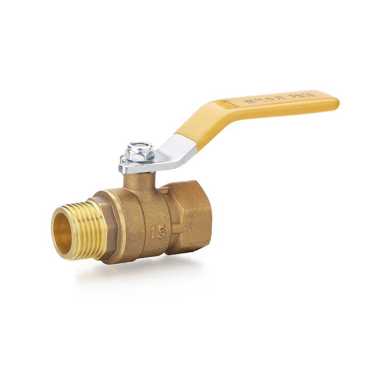 YH-202 Brass Ball Valve na may Mahabang Handle（F/M）