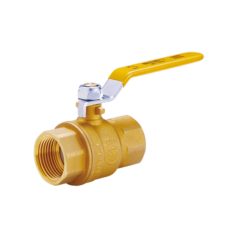 YH-220 Full Port Brass Ball Valve na may Mahabang Handle（F/F)