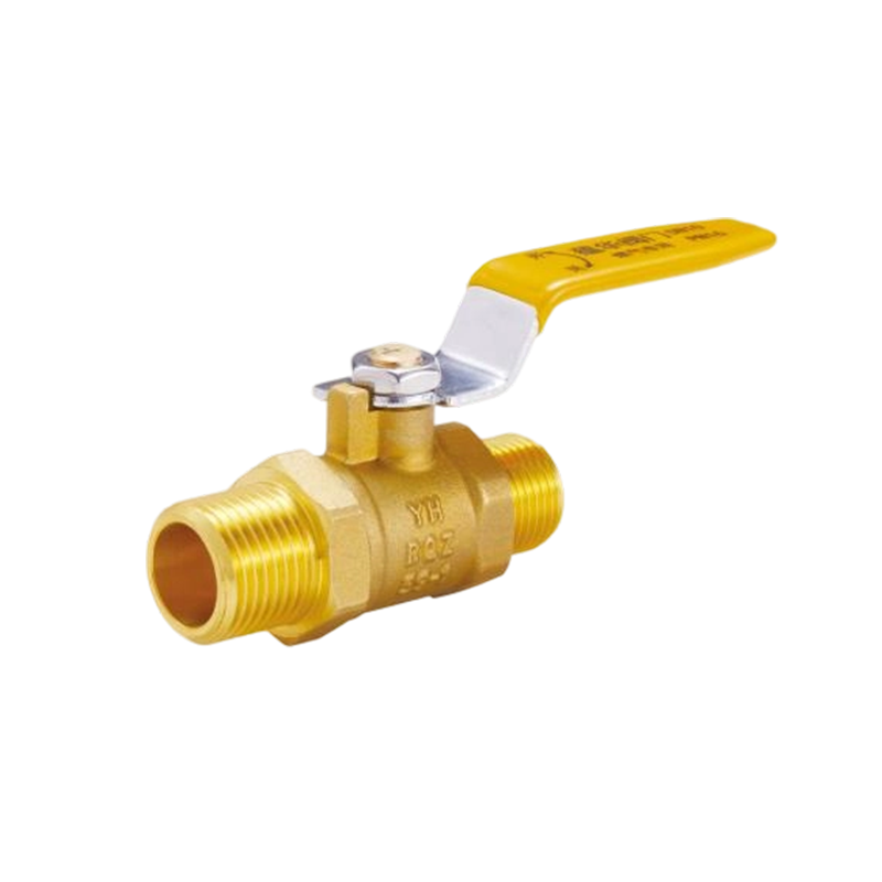 YH-221 Brass Ball Valve na may Mahabang Handle（M/M）